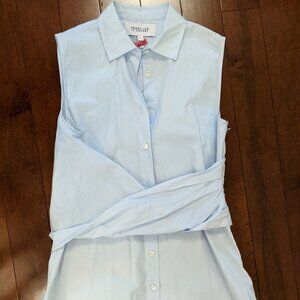 Derek Lam Crosby women's light blue sleeveless top in size 4